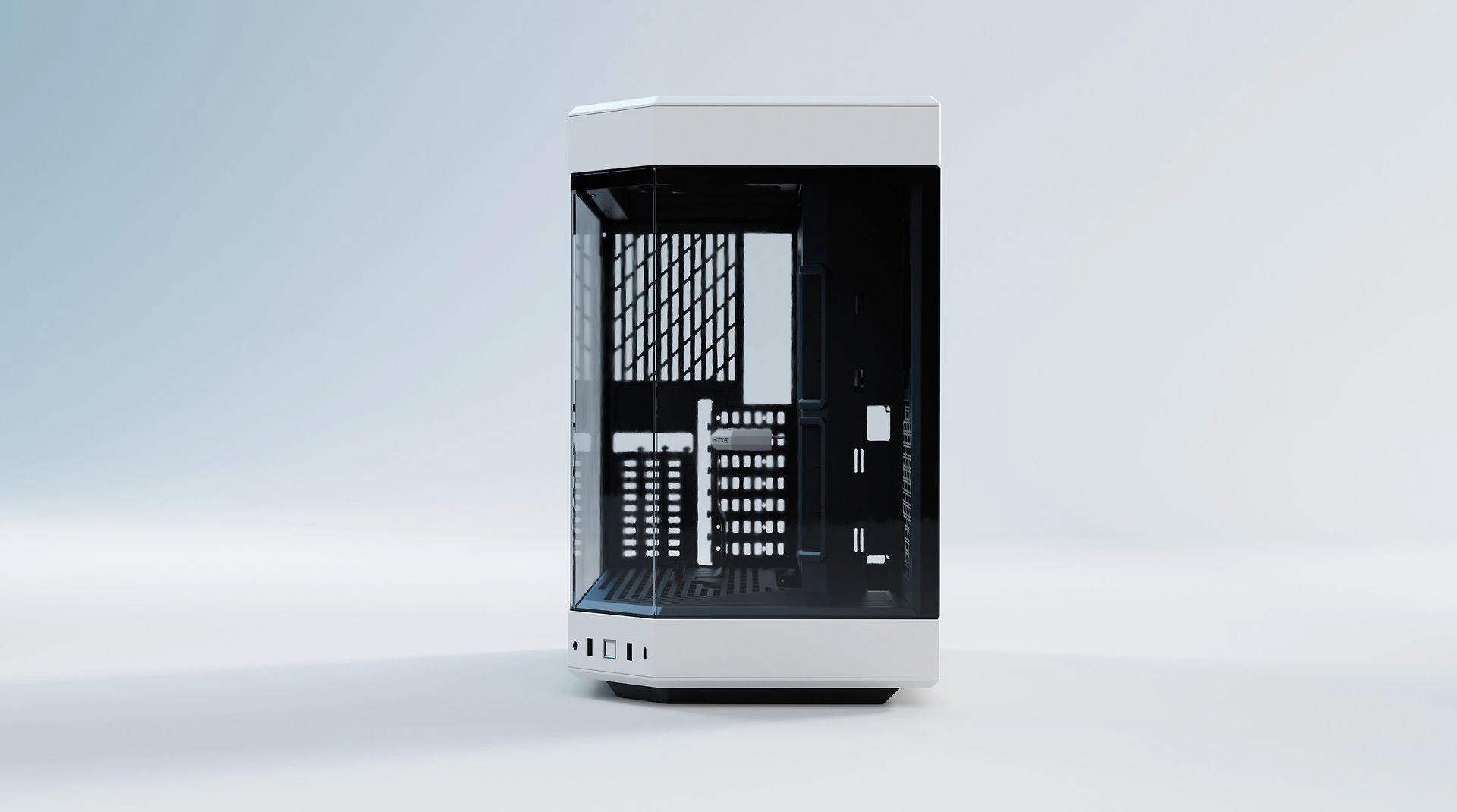Hyte Y60 Midi Tower, Tempered Glass – juodos spalvos/baltos spalvos