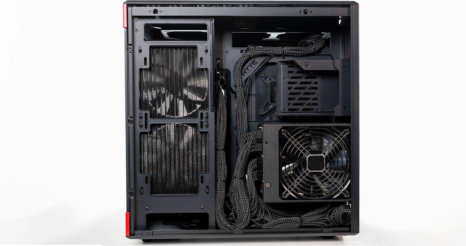 Hyte Y60 Midi Tower, Tempered Glass – juodos spalvos/baltos spalvos