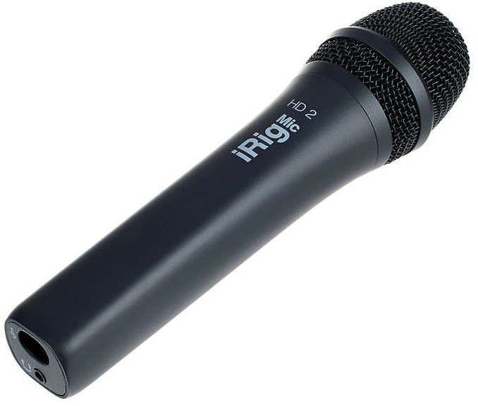 IK Multimedia iRig Mic HD2 USB mikrofonas, juodas