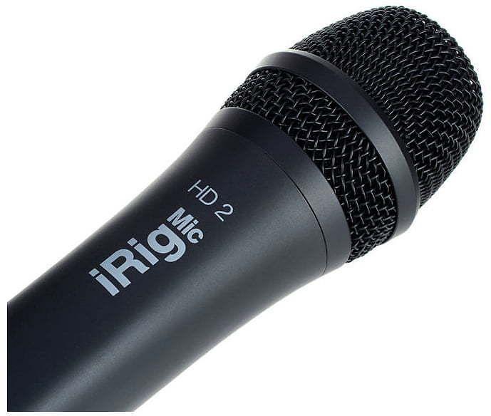 IK Multimedia iRig Mic HD2 USB mikrofonas, juodas
