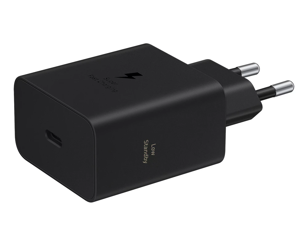Įkrovimo adapteris Samsung USB-C 60W EP-T6010NBE, Juodas