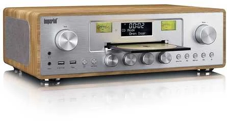 Radijas Imperial DABMAN 280 - CD, DAB+, FM, ASA, BT, USB - medinis
