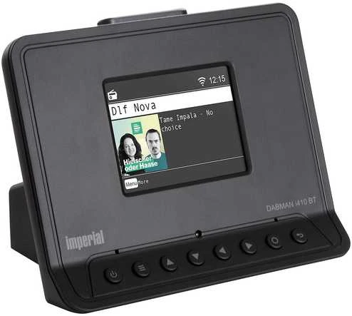 Internetinis radijas Imperial DABMAN i430 - DAB+, FM, BT, LAN - juoda