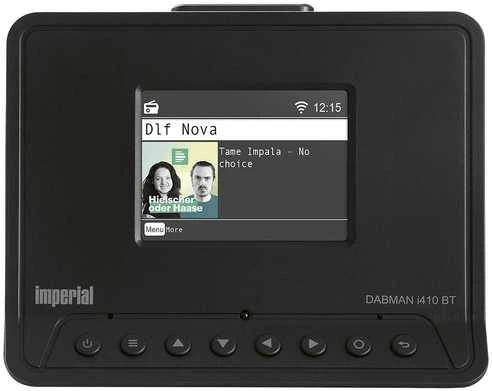 Internetinis radijas Imperial DABMAN i430 - DAB+, FM, BT, LAN - juoda