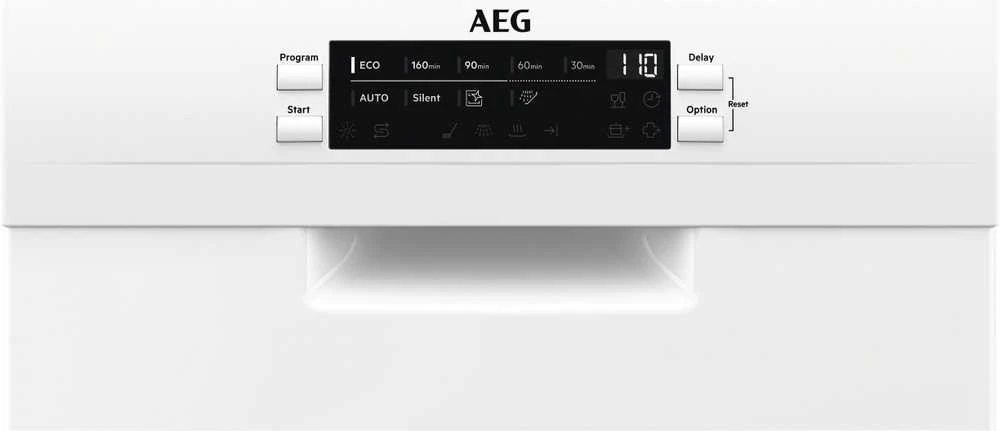 Indaplovė AEG FFB62407ZW -astianpesukone, valkoinen