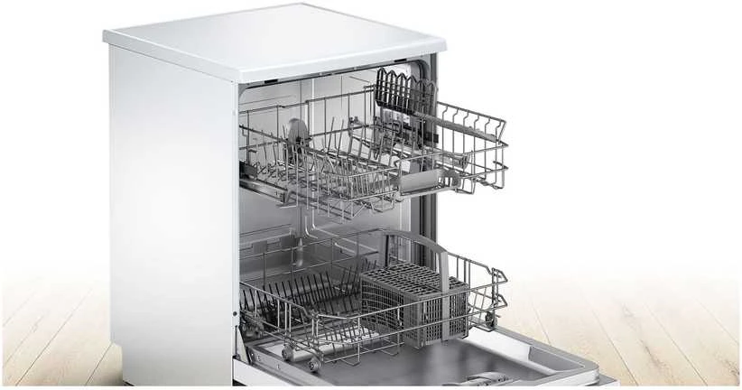 Bosch SMS25AW05E Serija 2, Laisvai statoma indaplovė, 60 cm, Balta