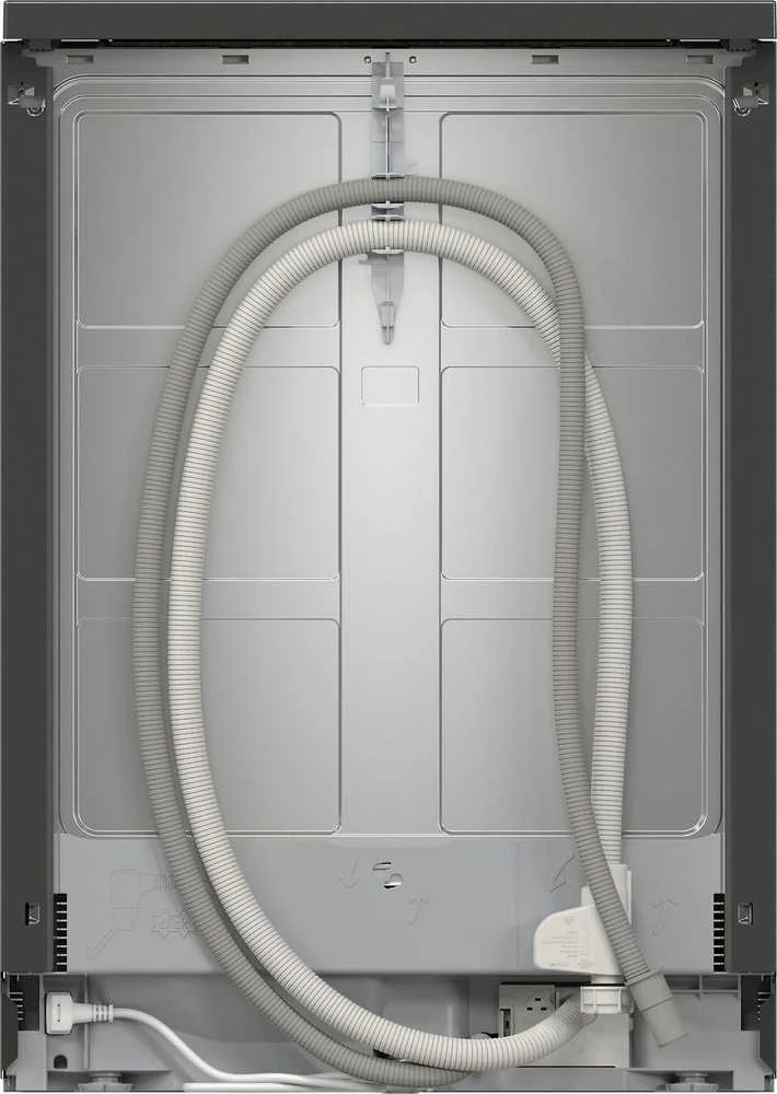 Laisvai statoma indaplovė Bosch SMS4EMC06E, 60 cm, Juoda