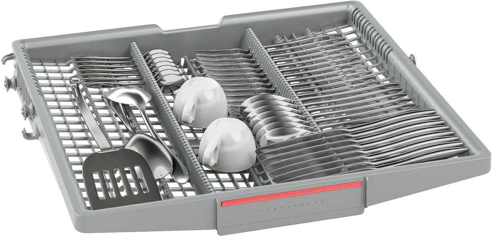 Laisvai statoma indaplovė Bosch SMS4EMC06E, 60 cm, Juoda