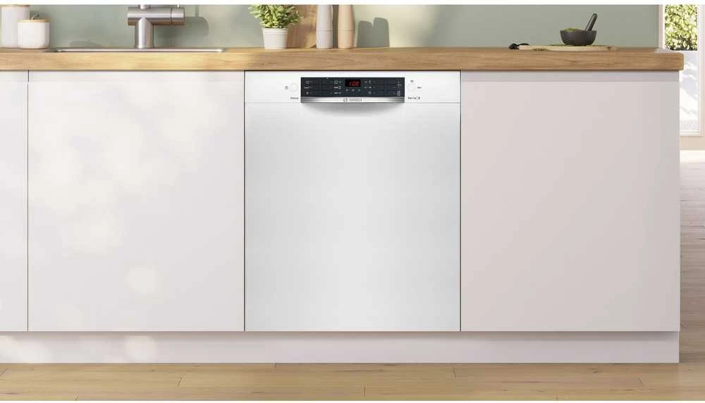 Bosch SMU26AW11S Serija 2, Indaplovė, montuojama iš apačios, 60 cm, Balta
