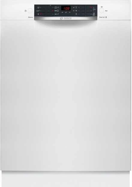 Bosch SMU26AW11S Serija 2, Indaplovė, montuojama iš apačios, 60 cm, Balta