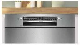 Bosch SMU2HVS06E Serija 2, Indaplovė, montuojama iš apačios, 60 cm, Šlifuotas plienas