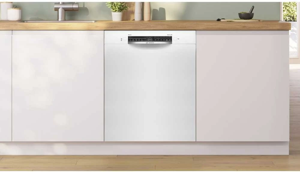 Bosch SMU2HVW02S Serija 2, Indaplovė, montuojama iš apačios, 60 cm, Balta