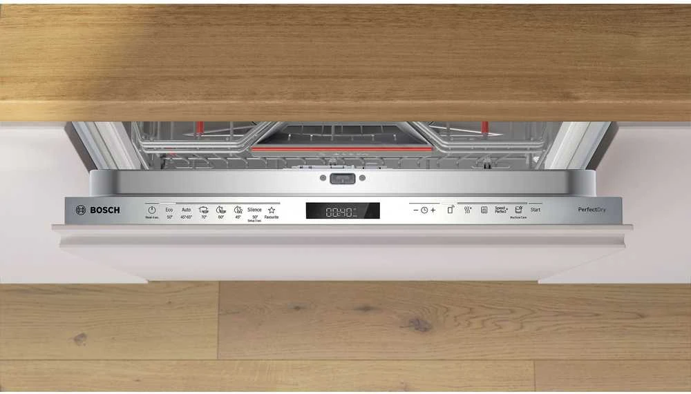 Bosch SMV6ZCX24E Serija 6, Visiškai integruota indaplovė, 60 cm