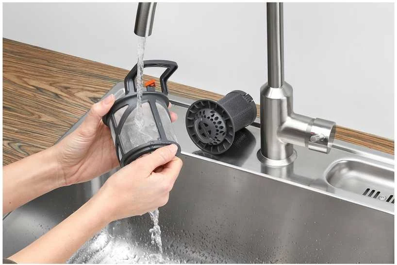 „Electrolux 600 SatelliteClean“ indaplovė, plieninė (ESS48300UX)