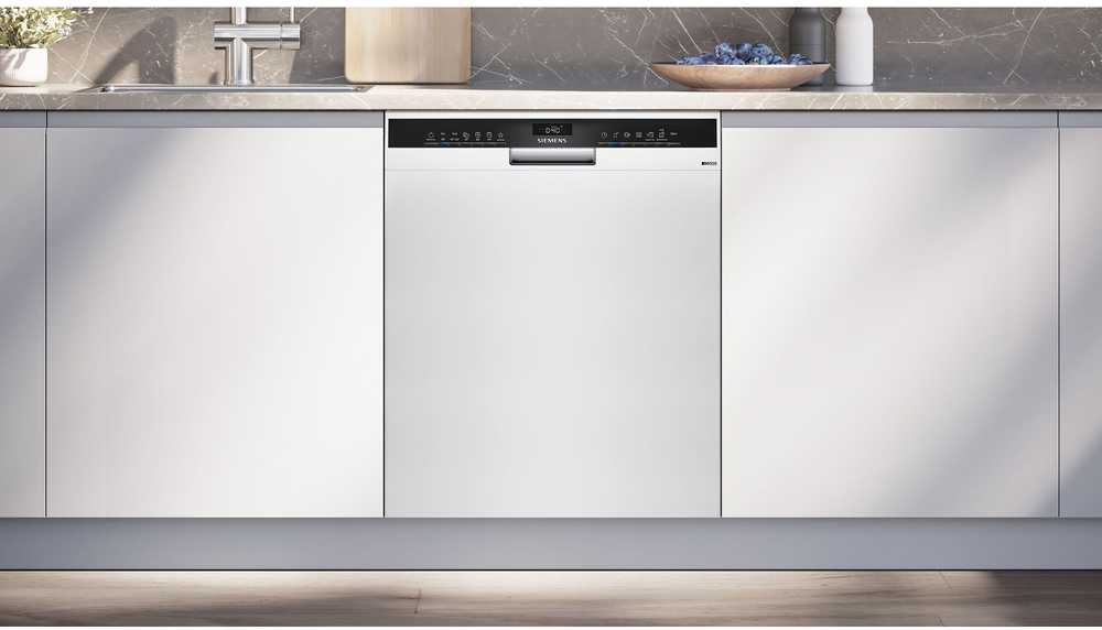 Indaplovė Siemens SN45ZW08CE iQ500 astianpesukone, valkoinen