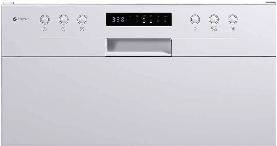 Indaplovė Ströme DW60C02/01WH astianpesukone, valkoinen