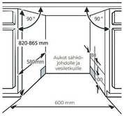 Indaplovė Ströme DW62B02D/01BL astianpesukone, musta