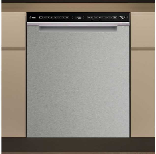 Indaplovė Whirlpool W7U HS41 X astianpesukone, teräs