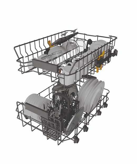 Indaplovė Whirlpool WH3UC10BS7A0W astianpesukone, valkoinen