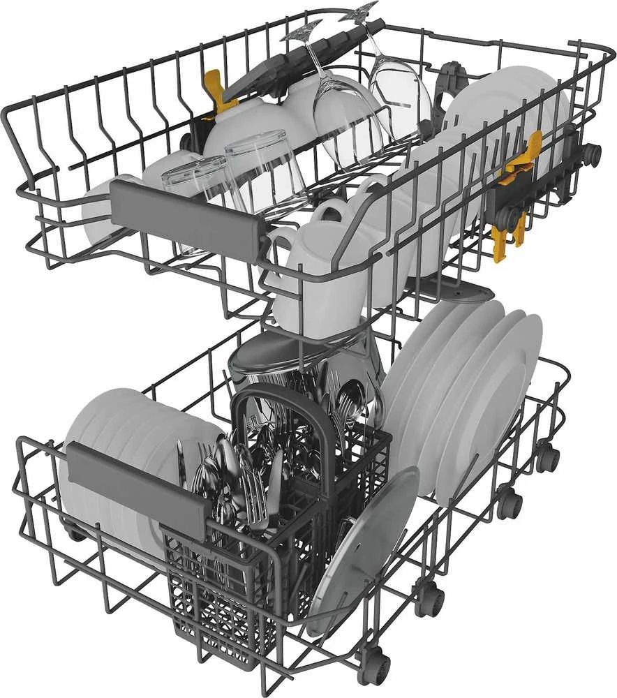 Indaplovė Whirlpool WH3UC10BS7A0X astianpesukone, teräs