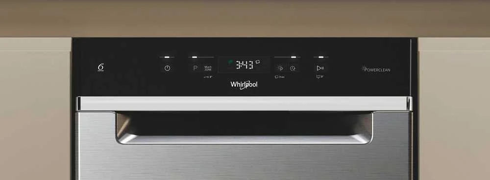 Indaplovė Whirlpool WH3UC10BS7A0X astianpesukone, teräs