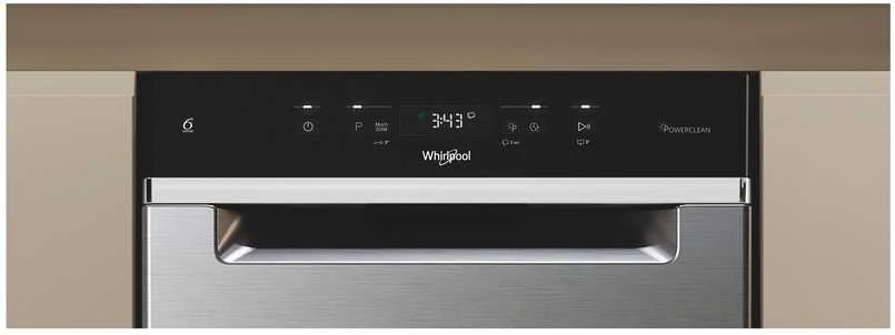 Indaplovė Whirlpool WH3UC10BS7A0X astianpesukone, teräs