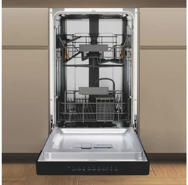 Indaplovė Whirlpool WH3UC10BS7A0X astianpesukone, teräs