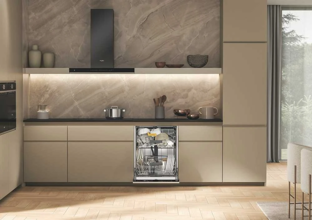 Indaplovė Whirlpool WH7IA15AM3LS0 astianpesukone, integroitava