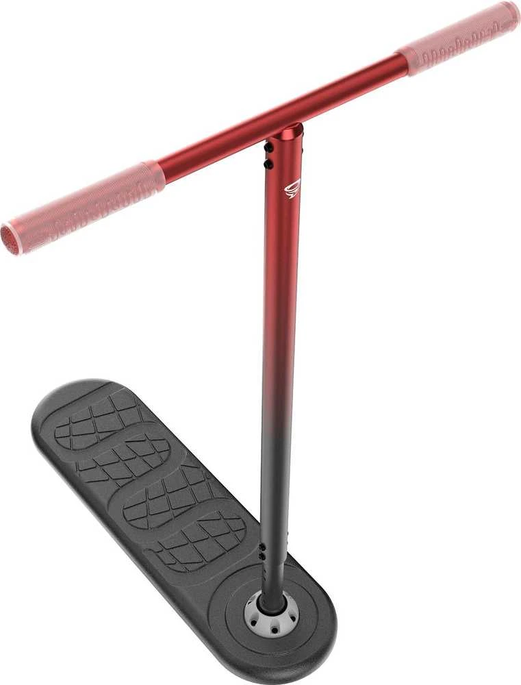 Indo Pro trampolinio paspirtukas su raudonu vairu