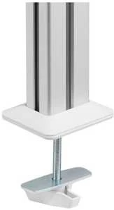 Laikiklis InLine® Aliuminio monitorius desk mount for 2 monitors iki 32", 8kg