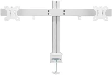 Laikiklis InLine® Aliuminio monitorius desk mount for 2 monitors iki 32", 8kg