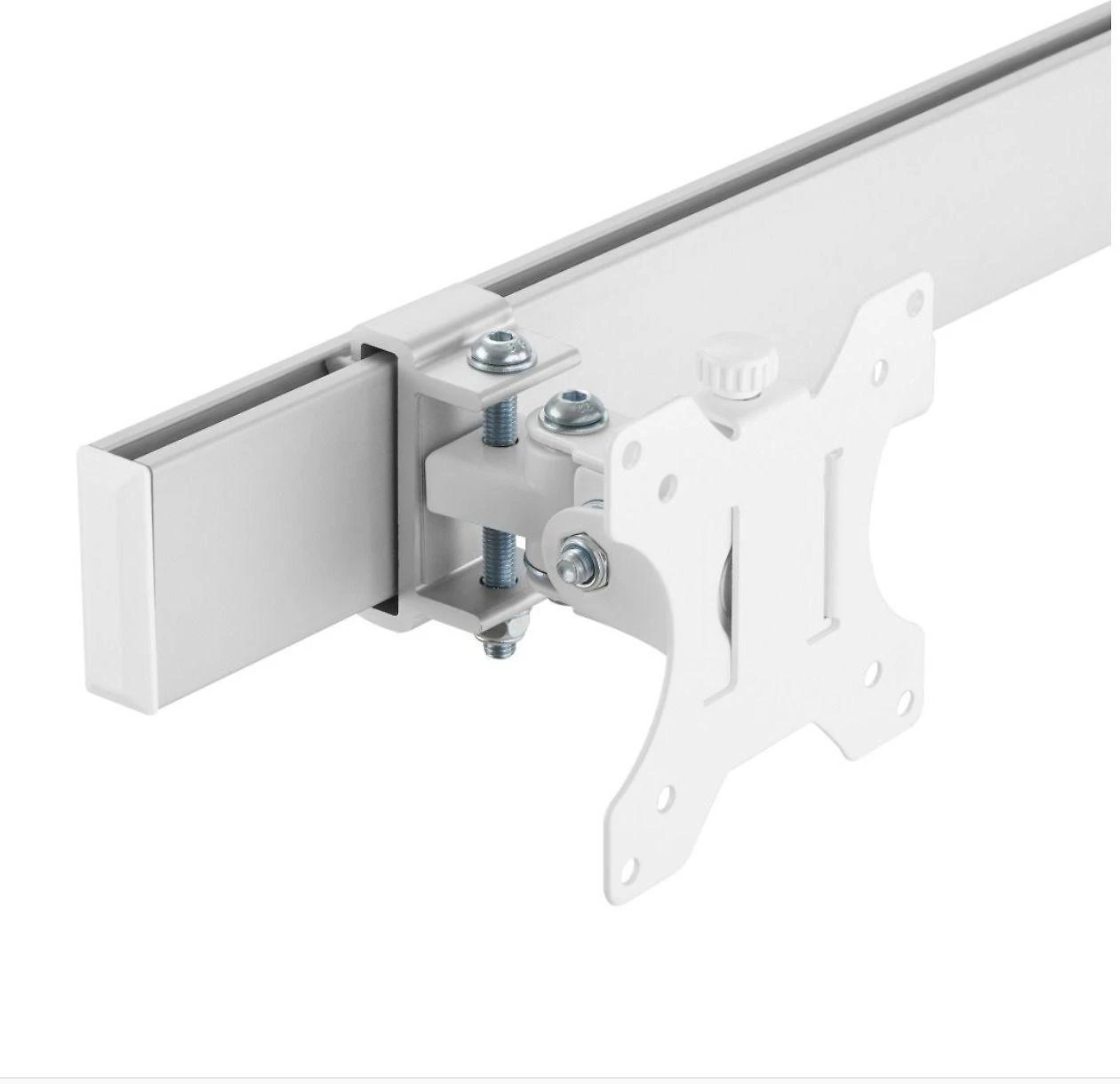 Laikiklis InLine® Aliuminio monitorius desk mount for 4 monitors iki 32", 8kg