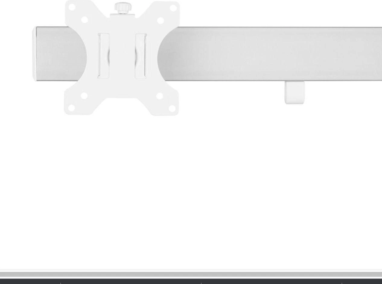 Laikiklis InLine® Aliuminio monitorius desk mount for 4 monitors iki 32", 8kg