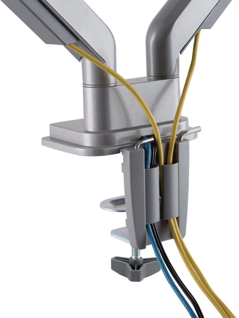 „InLine Laikiklis“ stalas su pakėlimo mechanizmu ir USB 3.0 jungtimi, skirtas 2 monitoriams - 32 colių (23171S)