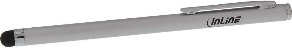 Inline Technology InLine Slim Stylus jutiklinio ekrano rašiklis, sidabrinis