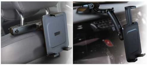 Insmat AnyGrip 2-in-1 iPad / planšetinio kompiuterio laikiklis automobiliui