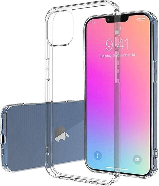 Dėklas Insmat Crystal galinis dangtelis, iPhone 13