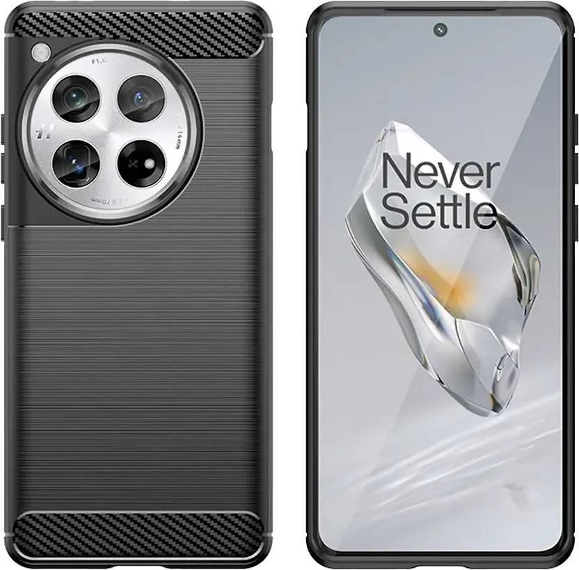Dėklas Insmat C&S Style -takakuori, OnePlus 12, musta