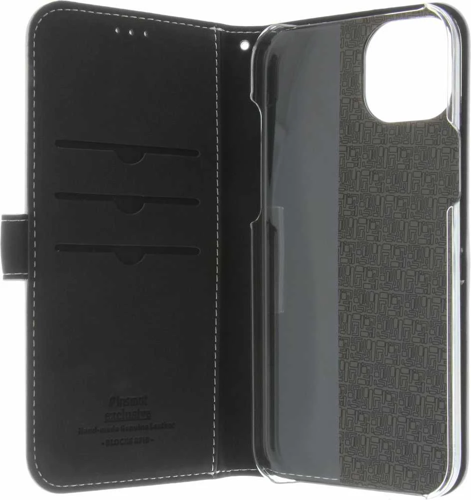 Dėklas Insmat Exclusive Flip Case -lompakkokotelo, iPhone 15, valkoinen