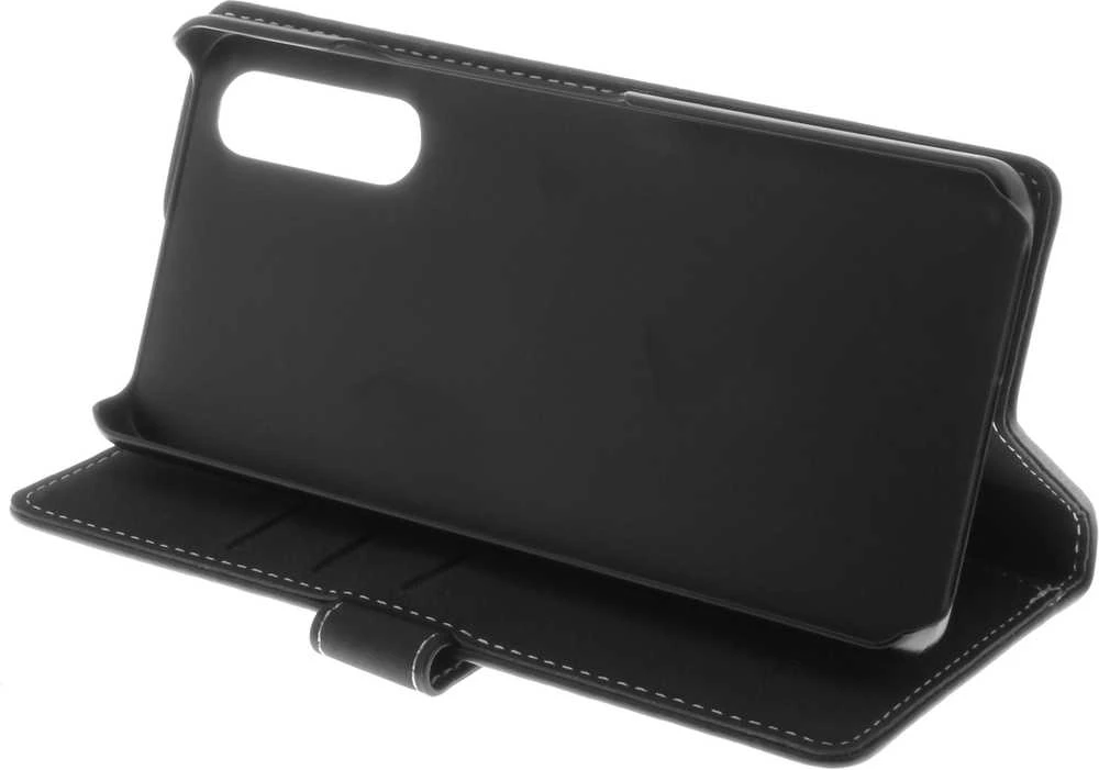 „Insmat“ išskirtinis atverčiamas dėklas, „Sony Xperia 10 V“, juodas
