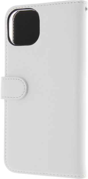 Dėklas Insmat Exclusive Flip Case -lompakkokotelo, iPhone 15, valkoinen