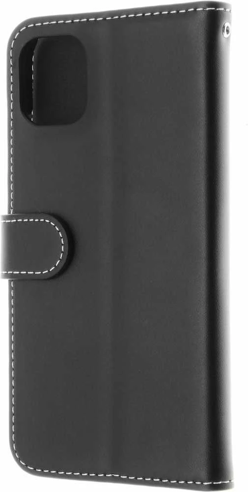 Insmat Exclusive Flip Case piniginės dėklas, iPhone 11, juodas