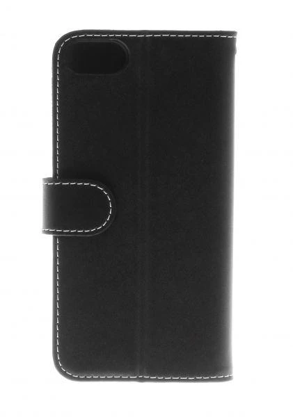 Insmat Exclusive Flip Case piniginės dėklas, skirtas iPhone 6 / 6s / 7/8 / SE, juodas