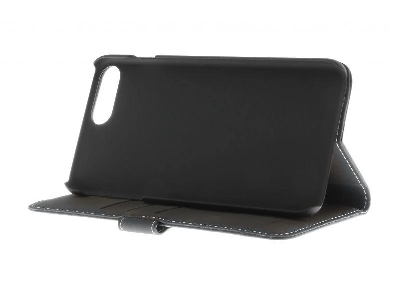 Insmat Exclusive Flip Case piniginės dėklas, skirtas iPhone 7 Plus, juodas