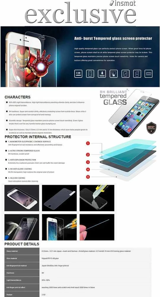 „Insmat“ viso ekrano briliantinis stiklas, „Samsung Galaxy XCover7“.