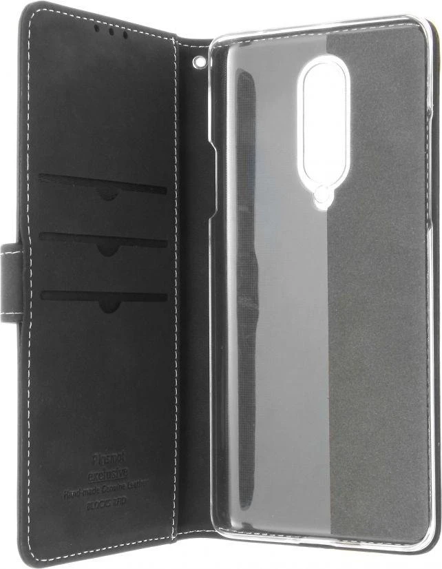 Insmat išskirtinis atverčiamas dėklas, Oneplus 8, juodas