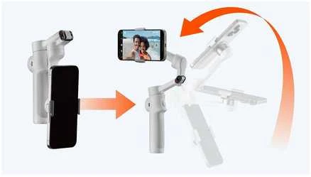 Insta360 „Flow 2“ standartinis paketas / akmens pilka