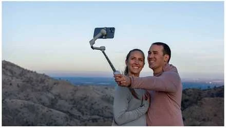 Insta360 „Flow 2“ standartinis paketas / akmens pilka