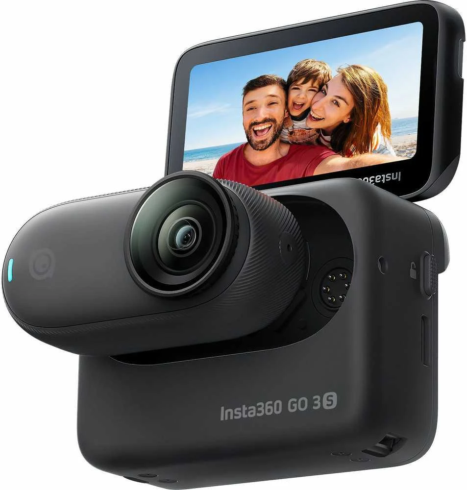 Insta360 GO 3S Standard Bundle Midnight Juodas 128 GB