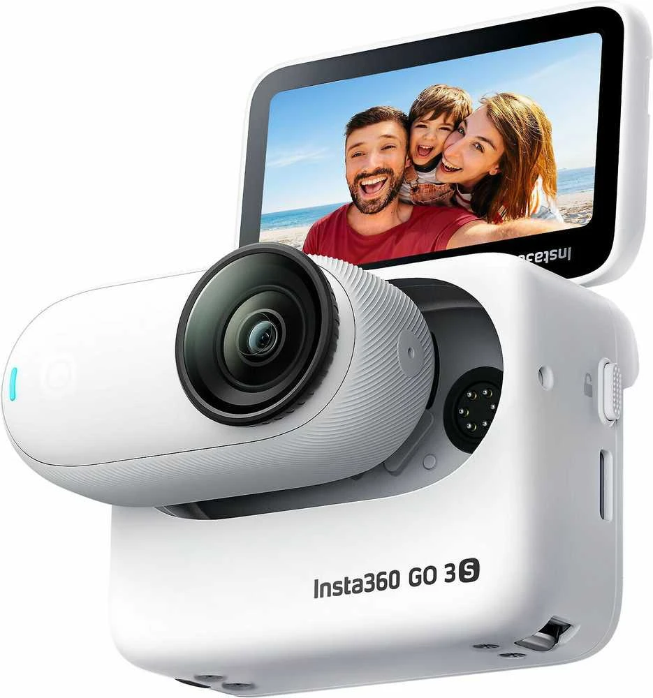 „Insta360 GO 3S“ standartinis rinkinys „Arctic Baltas“ 128 GB
